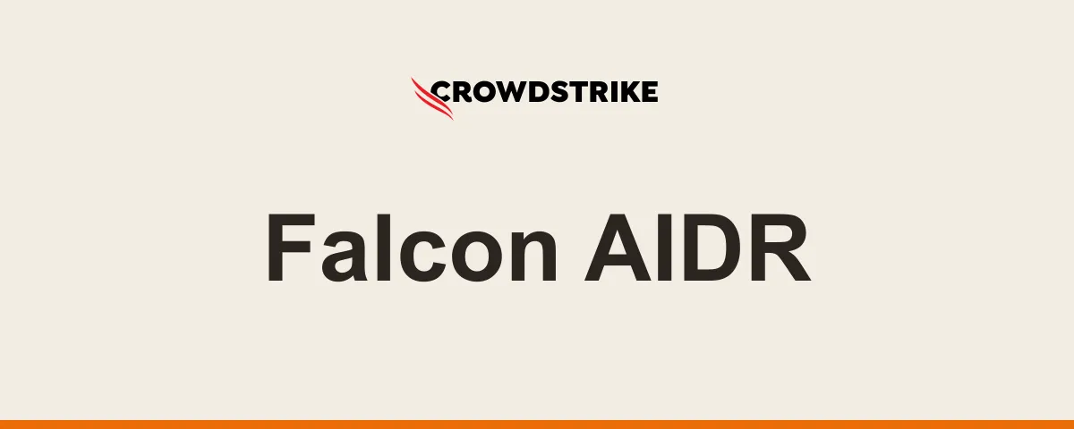 CrowdStrike-logo og Falcon AIDR, FM CyberSecurity