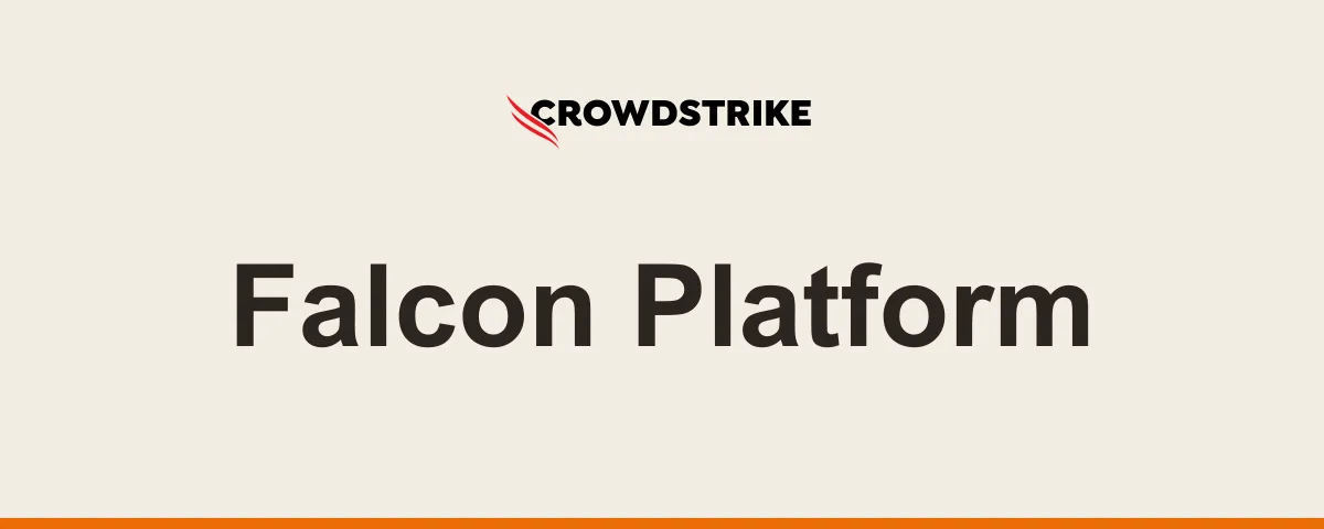CrowdStrike-logo og Falcon Platform, FM CyberSecurity